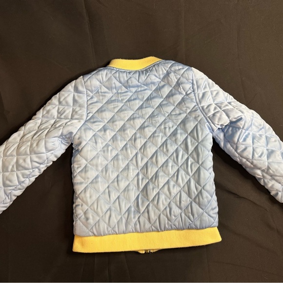 Disney Blue and Yellow Quilted Puffer Jacket - Picture 7 of 7
